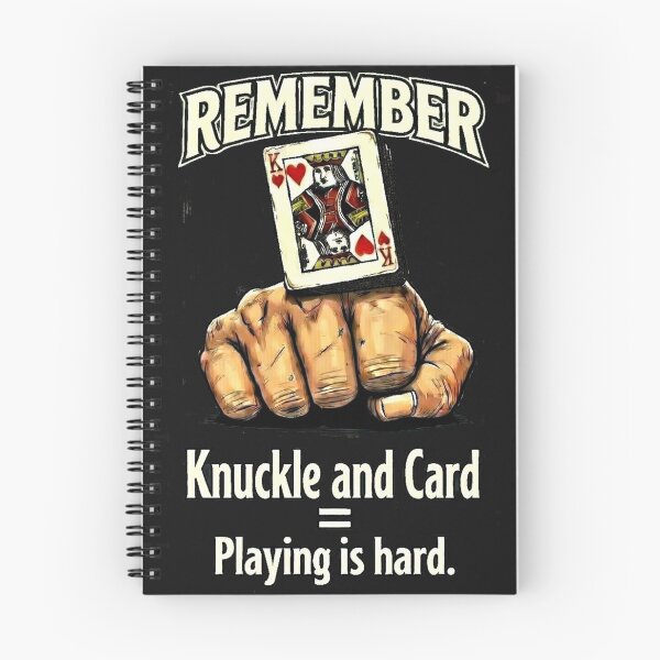 Item preview, REMEMBER THE GAME - Knuckle and Card / Playing is hard designed and sold by Shift-Bloom.