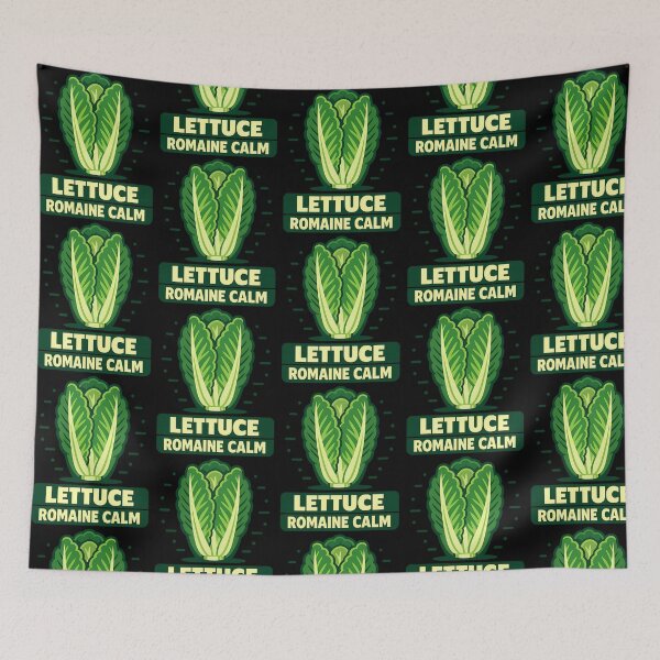 Item preview, Lettuce Romaine Calm Funny Salad Pun Design designed and sold by TeeTimeTreasure.