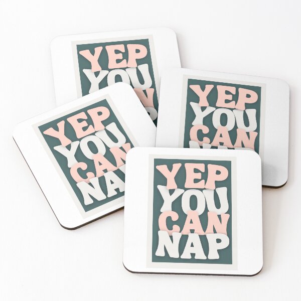 Item preview, Yep You Can Nap– Motivational Wall Art Print designed and sold by HardNoClub.