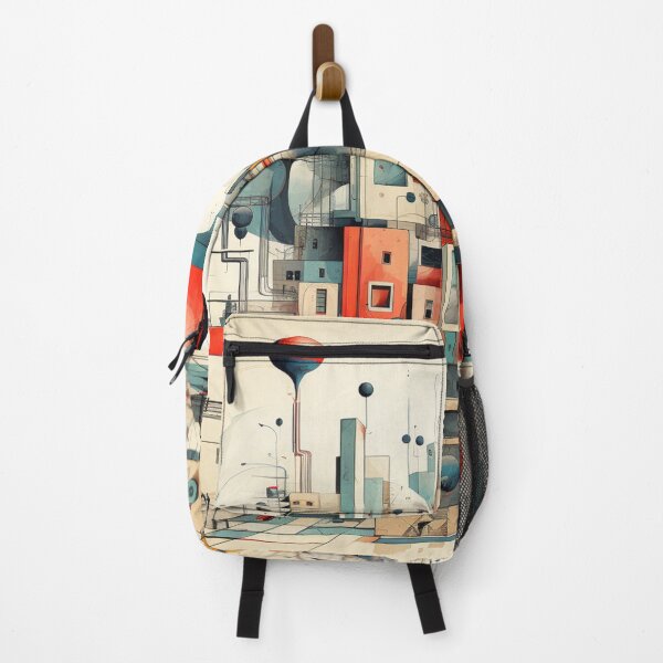 Item preview, Retro Futurist Building designed and sold by regiaart.