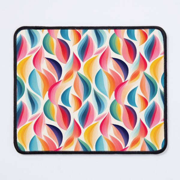 Item preview, Abstract Multicolour Floral Pattern designed and sold by digital.stickerperso.com.