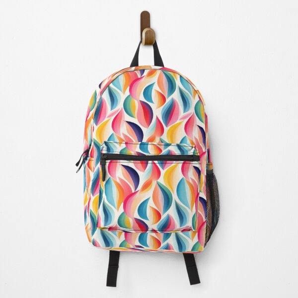 Item preview, Abstract Multicolour Floral Pattern designed and sold by digital.stickerperso.com.
