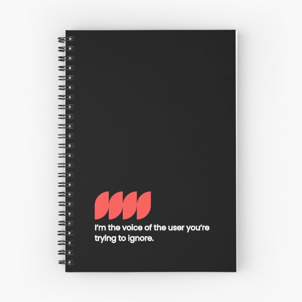 Item preview, I’m the Voice of the User You’re Trying to Ignore — UX Design Statement  designed and sold by Artio-ArtShop.