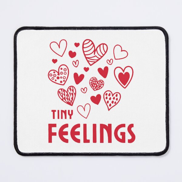 Item preview, Tiny Feelings Red Doodle Heart Design designed and sold by CleanDecor.