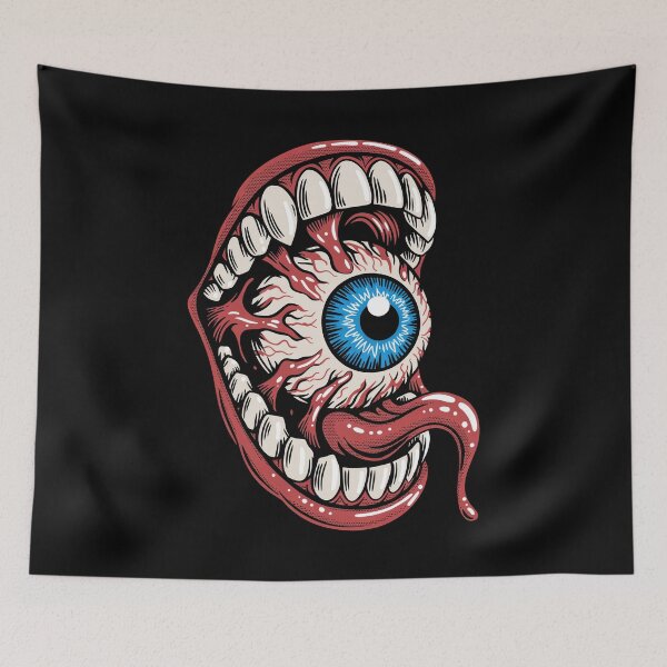 Item preview, Eye Inside Mouth Surreal Horror designed and sold by SignumShop.