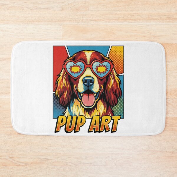 Item preview, Pop Art Irish Red and White Setter Retro Dog designed and sold by k3rstman1.