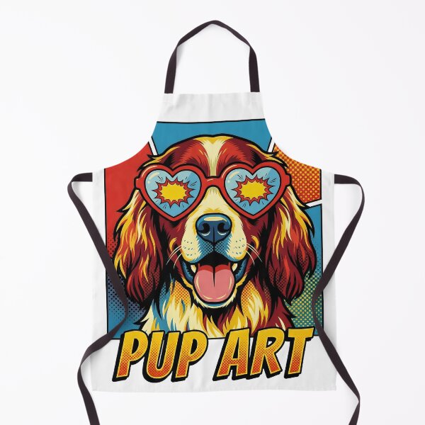 Item preview, Pop Art Irish Red and White Setter Retro Dog designed and sold by k3rstman1.