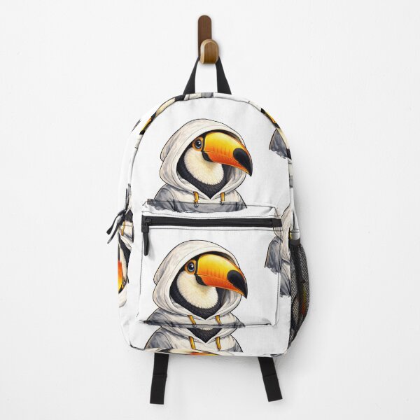 Item preview, Toucan in Hooded Sweatshirt Streetwear Illustration designed and sold by Combat Skies.