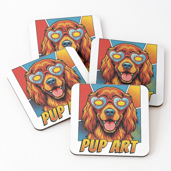 Item preview, Pop Art Irish Setter Retro Dog designed and sold by k3rstman1.