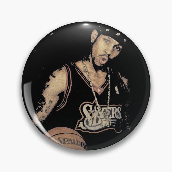 Item preview, Allen Iverson Street Legend – Sixers #3 in Raw Hip-Hop Swagger designed and sold by TheArtOfCar.
