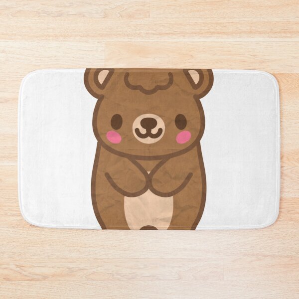 Item preview, Cute Brown Bear Illustration – Kawaii Animal Art designed and sold by Infinite Art.