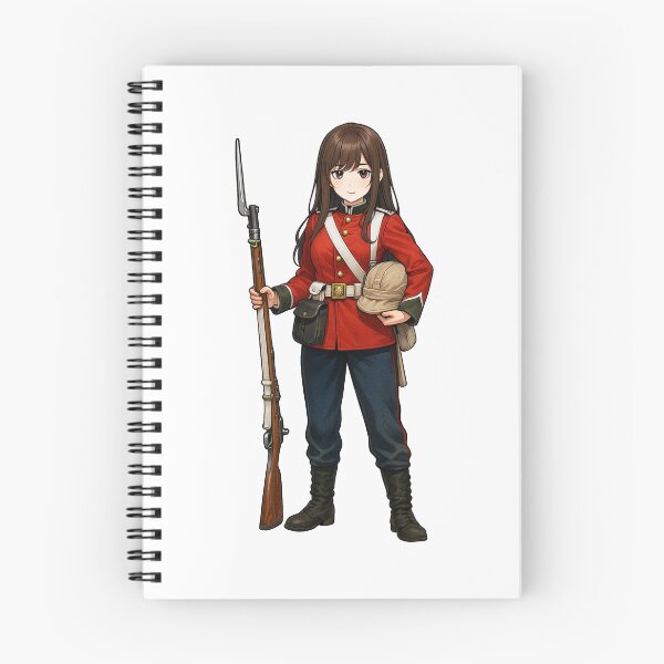 Item preview, Anime Girl with Musket designed and sold by RAWLIFEGRAPHIC.