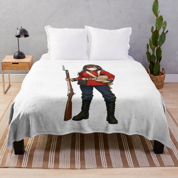 Item preview, Anime Girl with Musket designed and sold by RAWLIFEGRAPHIC.