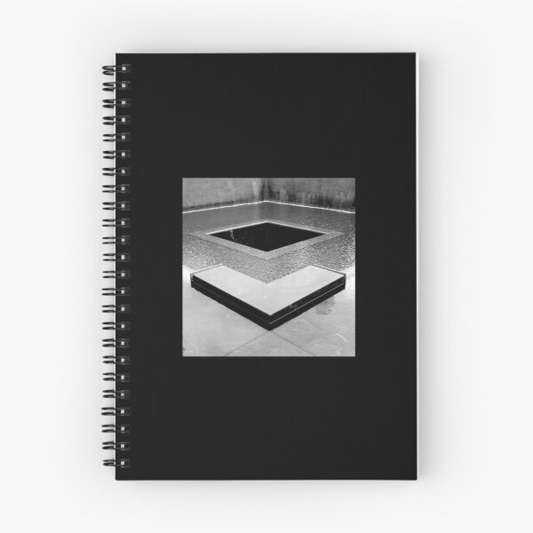 Item preview, WTC 9/11 memorial fountain--B & W photo  designed and sold by fellowsden.