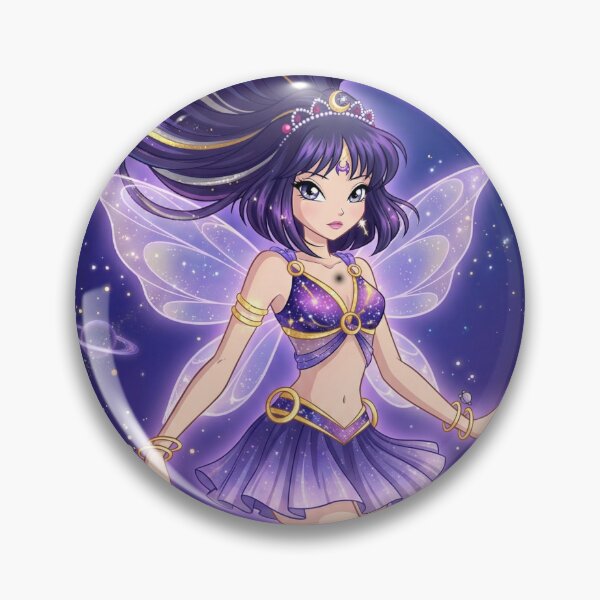 Item preview, Sailor Saturn inspired Winx Club designed and sold by Solace Sparkles.
