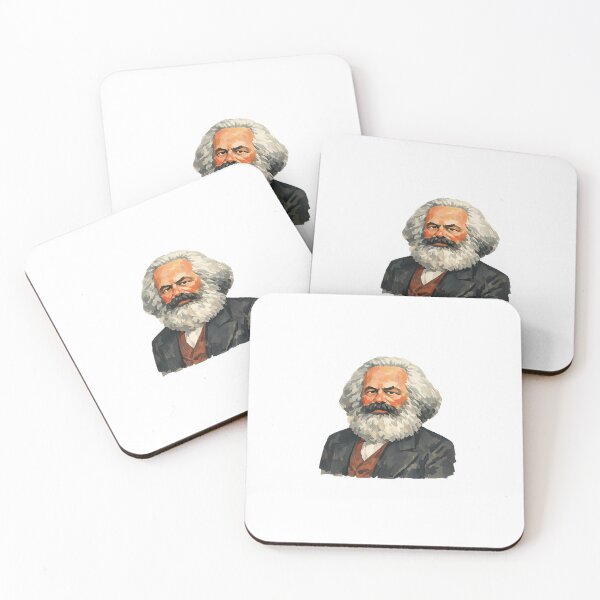 Item preview, Karl Marx, Modern Philosopher, Gouache Poster Paint designed and sold by shadow-bloom.