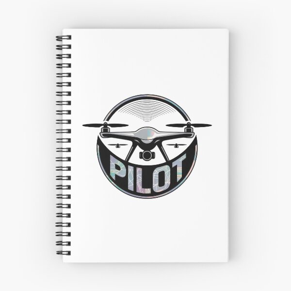 Item preview, Modern drone pilot logo with sleek design and camera designed and sold by Creative88Art.
