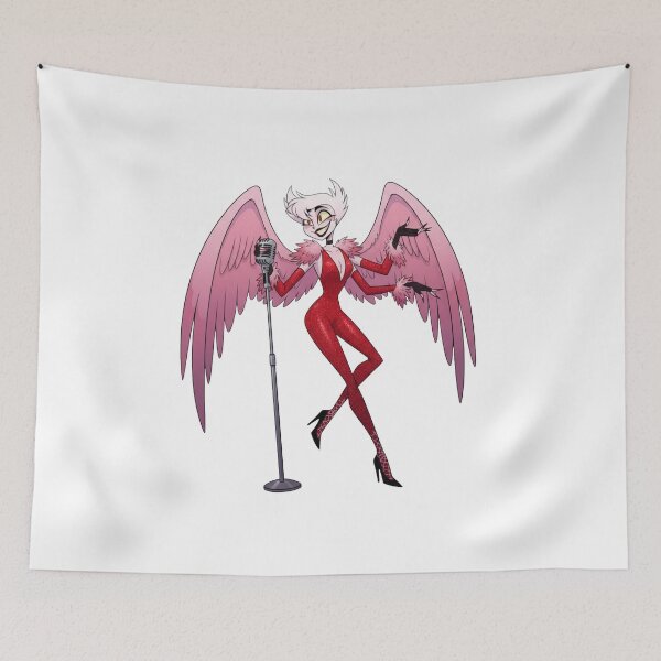 Item preview, Hazbin Hotel Angel Dust designed and sold by MandalasLovers.