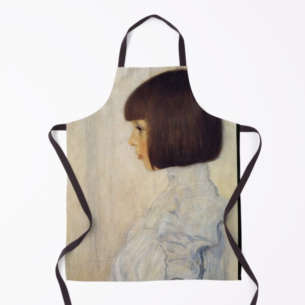 Item preview, Portrait of Helene Klimt by Gustav Klimt: Minimalist Vienna Secession Profile designed and sold by artofuniverse.
