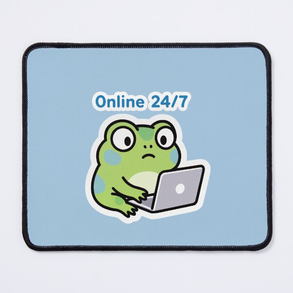 Item preview, Funny Design With Frog - Online 24/7 designed and sold by Goca Shop.