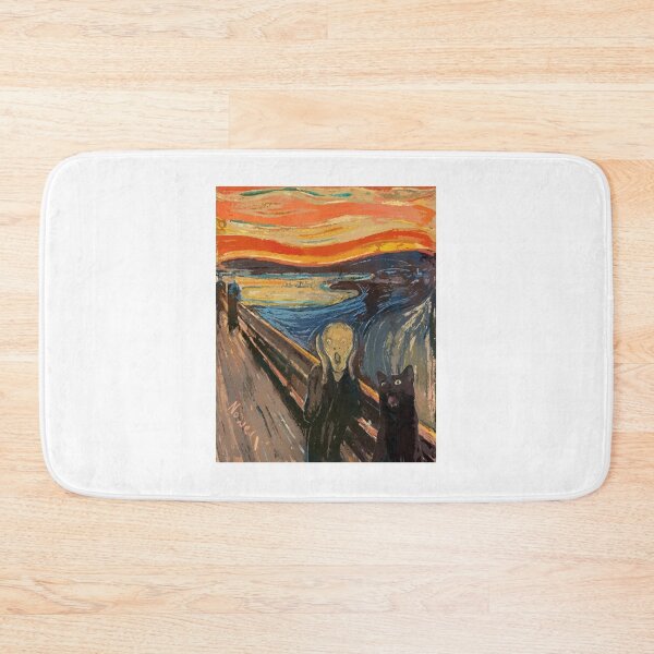 Item preview, Kuro Kitty in Art History: The Scream, Munch designed and sold by NowellM.