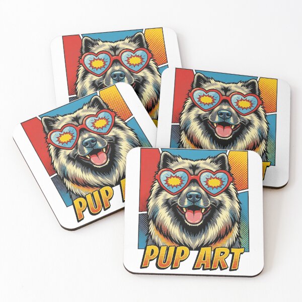 Item preview, Pop Art Keeshond Retro Dog designed and sold by k3rstman1.