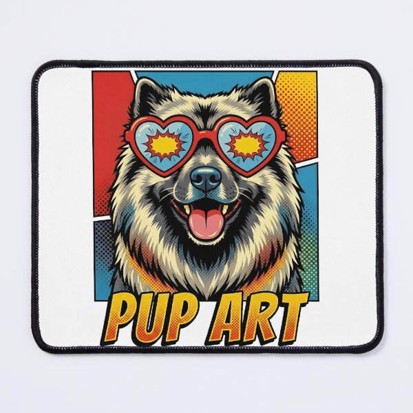 Item preview, Pop Art Keeshond Retro Dog designed and sold by k3rstman1.