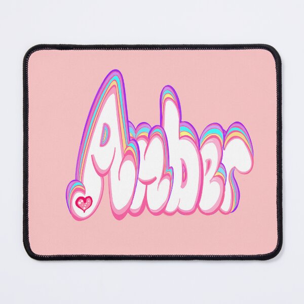 Item preview, Amber Name in pastel colors personalized gifts for women and girls - custom personalised Amber designed and sold by Artonmytee.