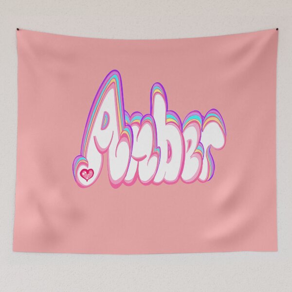 Item preview, Amber Name in pastel colors personalized gifts for women and girls - custom personalised Amber designed and sold by Artonmytee.