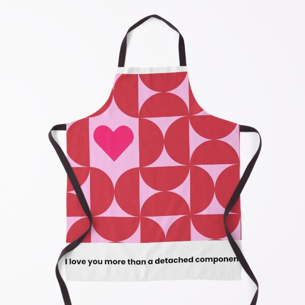 Item preview, I Love You More Than a Detached Component - Valentine’s Design System Statement Gift designed and sold by Artio-ArtShop.