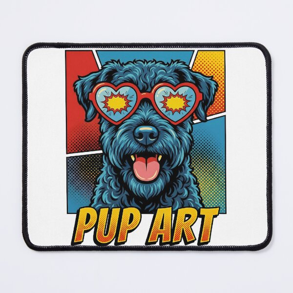 Item preview, Pop Art Kerry Blue Terrier Retro Dog designed and sold by k3rstman1.