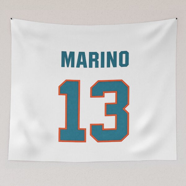 Item preview, Dan Marino 13 – Classic Miami Throwback Number Tribute designed and sold by TheArtOfCar.