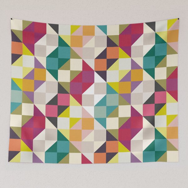Item preview, modern quilt MANA designed and sold by scrummy.