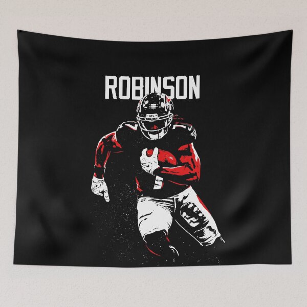 Item preview, Bijan Robinson Heat – Falcons #7 in Grit & Grind Graphic Style designed and sold by TheArtOfCar.