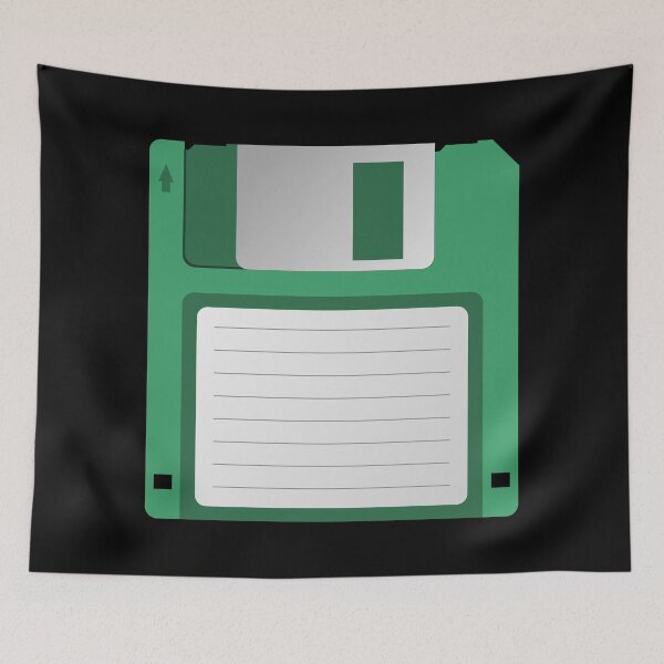 Item preview, Floppy Disk (green) designed and sold by ertxyz.