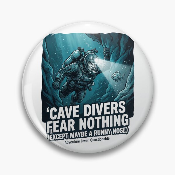 Item preview, Cave Divers Meme Shirt Funny Extreme Sports Humor February 2025 Meme Of Month Adventure Scuba Diving Dark Humor Dangerous Hobby designed and sold by GeniePixel.