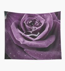 Purpurrote Rose I Wandbehang