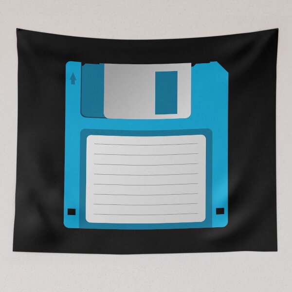 Item preview, Floppy Disk (blue) designed and sold by ertxyz.