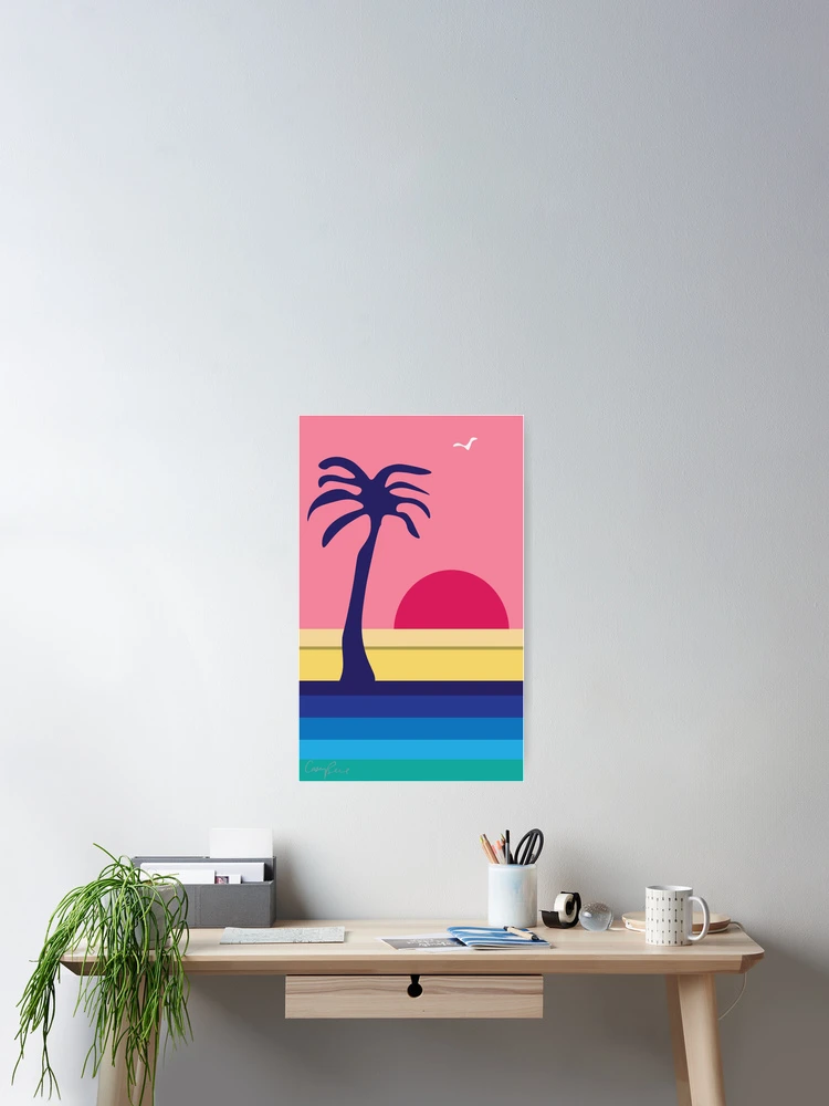 Thumbnail 2 of 3, Poster, Sunset designed and sold by storecee.