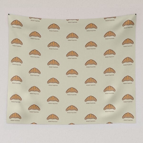 Item preview, Minimal Croissant Icon - Cozy Backery Aesthetic Design designed and sold by PrintForgeLab.