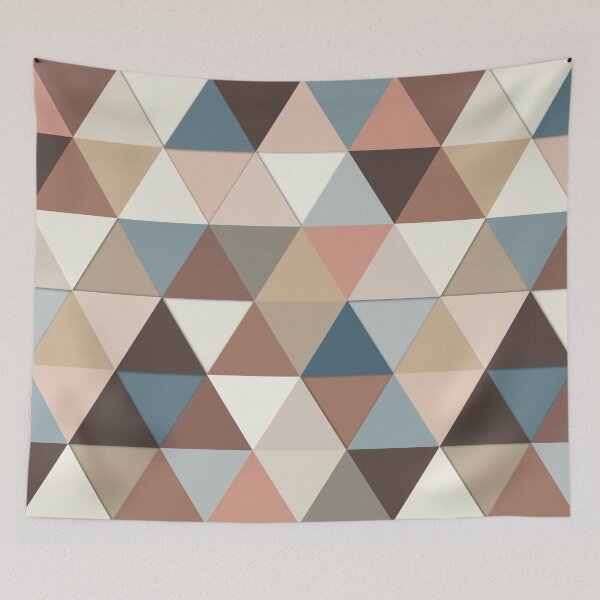 Item preview, MANA triangles mocha designed and sold by scrummy.