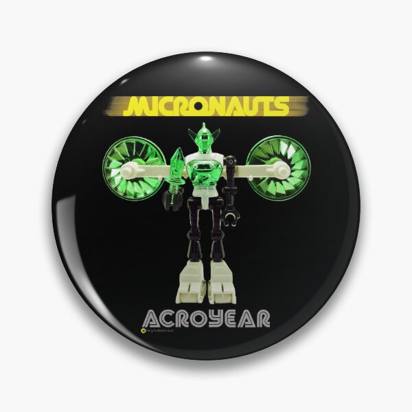 Item preview, Micronauts Acroyear - Green  designed and sold by Küng Fu Bubble Gum.