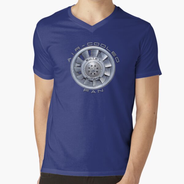 Air Cooled Fan V-Neck T-Shirt
