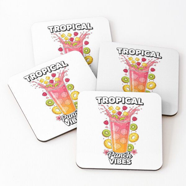 Item preview, Tropical Punch Vibes – Colorful Summer Fruit Drink Illustration designed and sold by C3J7.