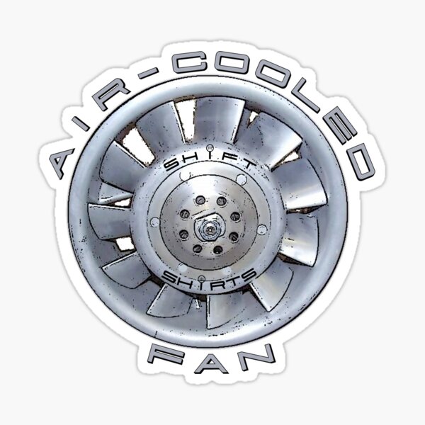 Air Cooled Fan Sticker