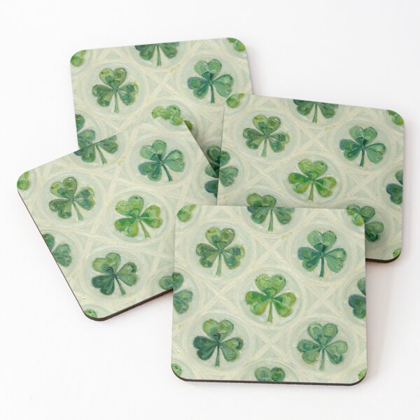 Item preview, Impressionist Painterly Shamrock   designed and sold by AnimalAirtistry.