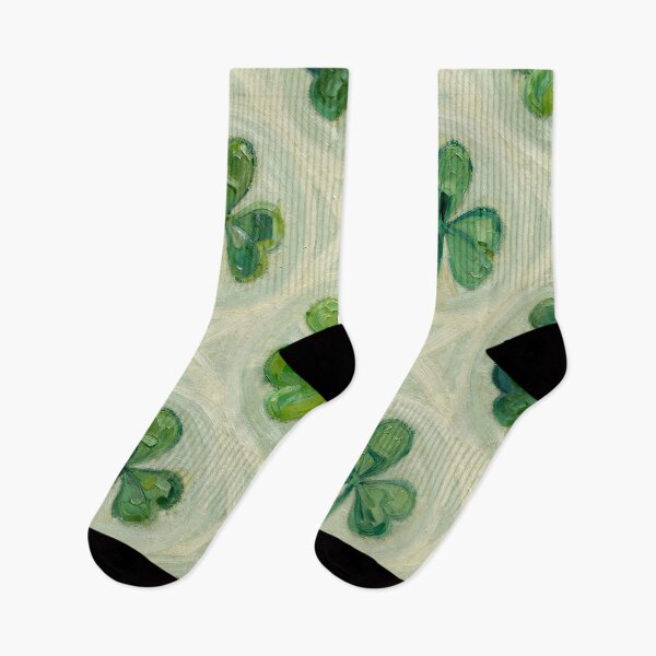Item preview, Impressionist Painterly Shamrock   designed and sold by AnimalAirtistry.