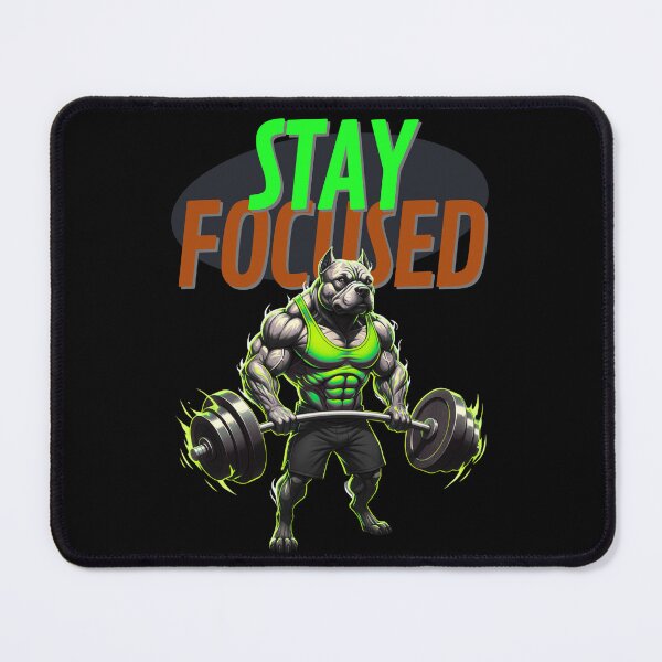 Item preview, Stay Gym Focused designed and sold by Eranthe Bernardo.