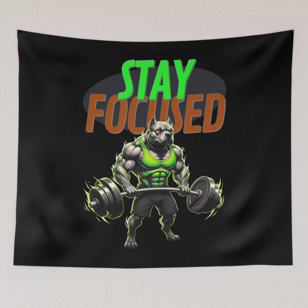 Item preview, Stay Gym Focused designed and sold by Eranthe Bernardo.