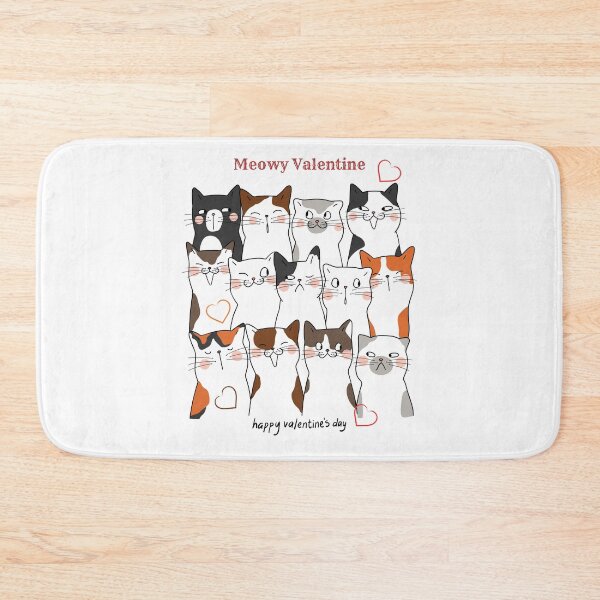 Item preview, Meowy Valentine, Happy Valentine’s Day. designed and sold by Dinasshop.